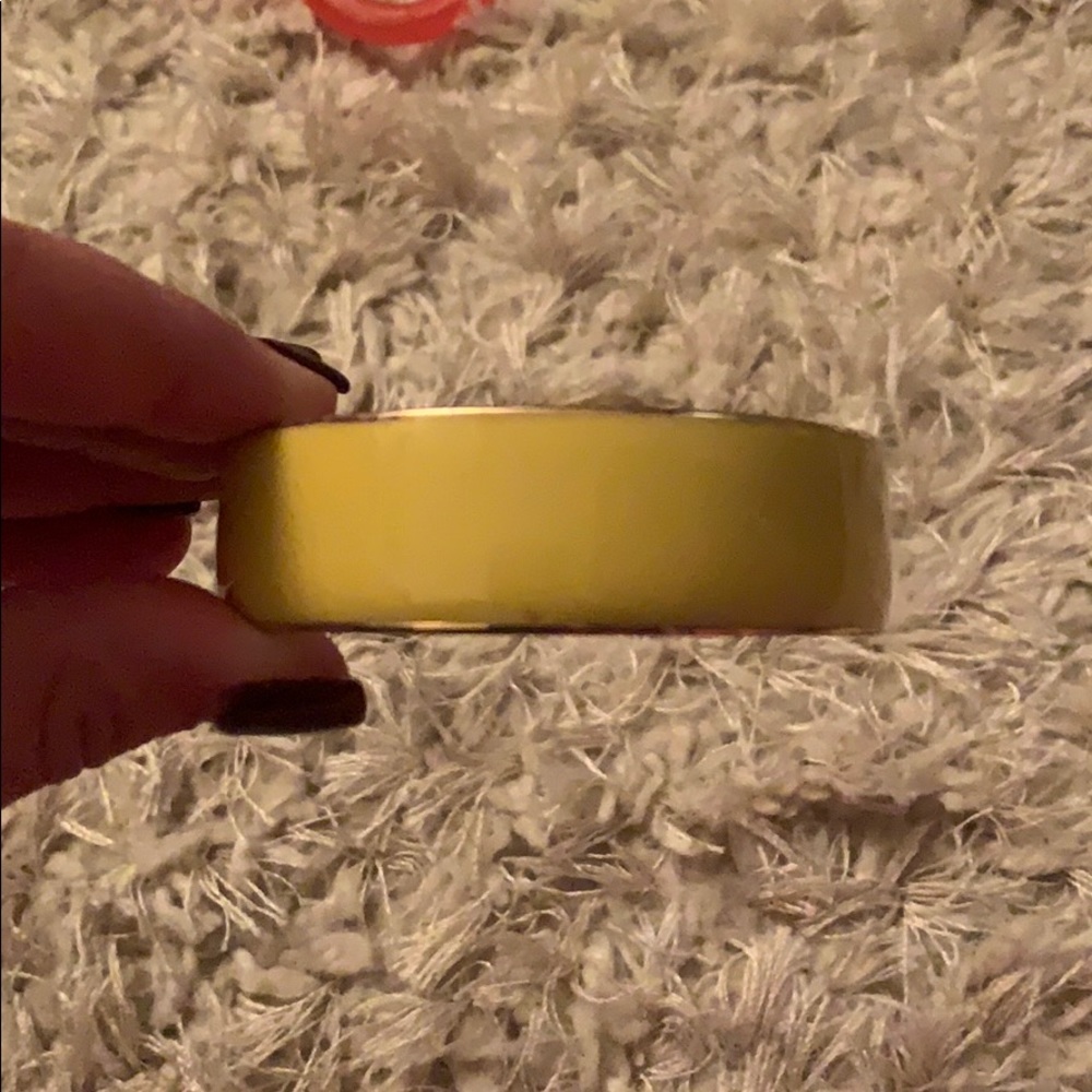 Yellow Cuff Bracelet